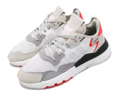 🔶️ADIDAS NITE JOGGER (NEW YORK) NY NMD US 12 DS WHITE RED GREY F34123