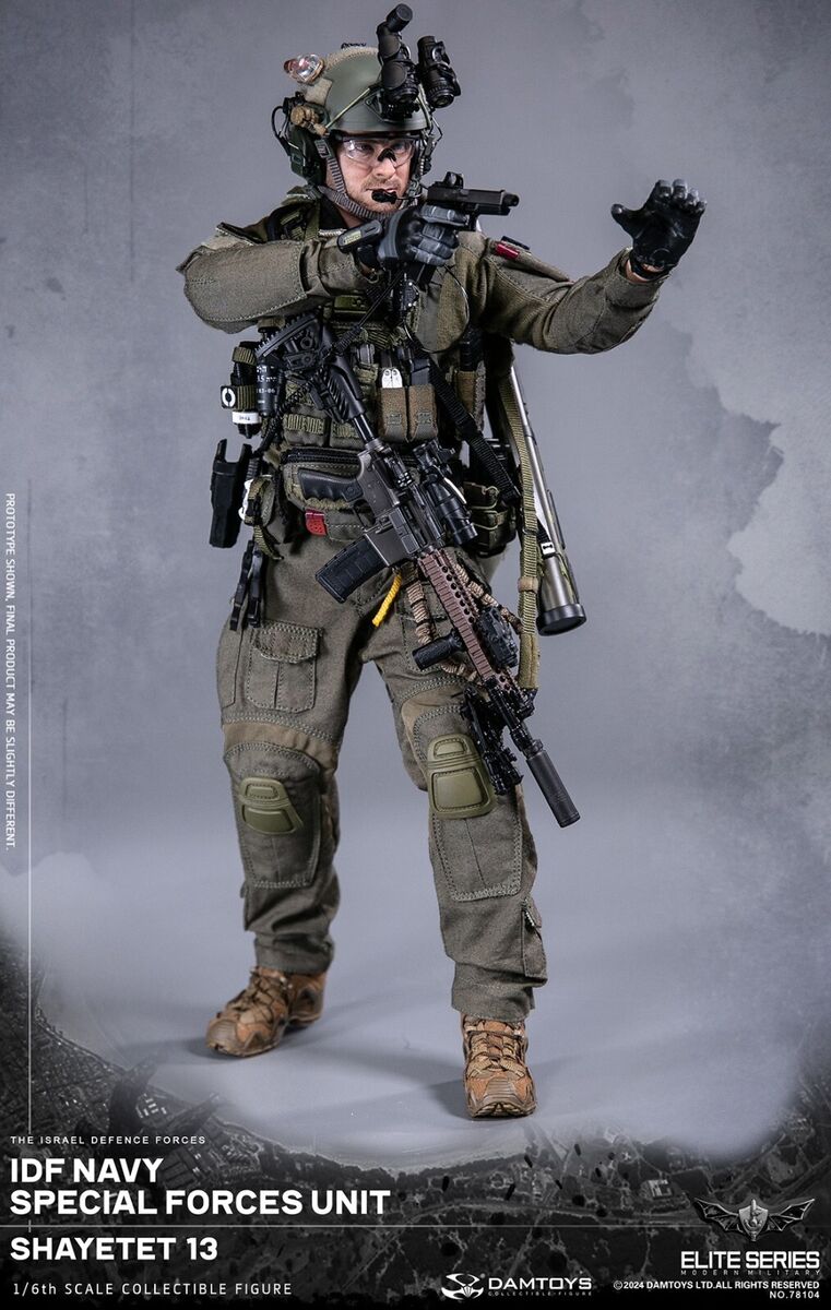 DAMTOYS 78104 1/6 IDF Navy Special Forces Unit Shayetet 13 DAMTOYS 78104 1/6 IDF Navy Special Forces Unit Shayetet 13