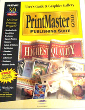 PrintMaster Gold Publishing Suite  User's Guide  Graphics Gallery Book