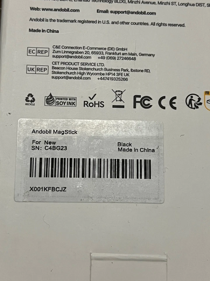 andobil Magnet Selfie Stick Stativ für MagSafe [2023 Ganz Neues Entwurf] Extenda