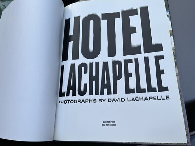 Hotel Lachapelle Photographs by David Lachapelle Hardcover Book | eBay