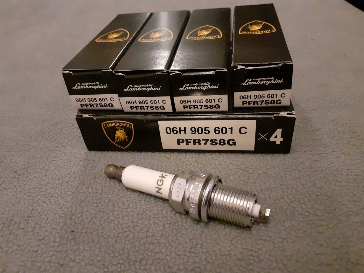 Genuine Lamborghini Spark Plug 06H905601C Pack Of 4 | eBay