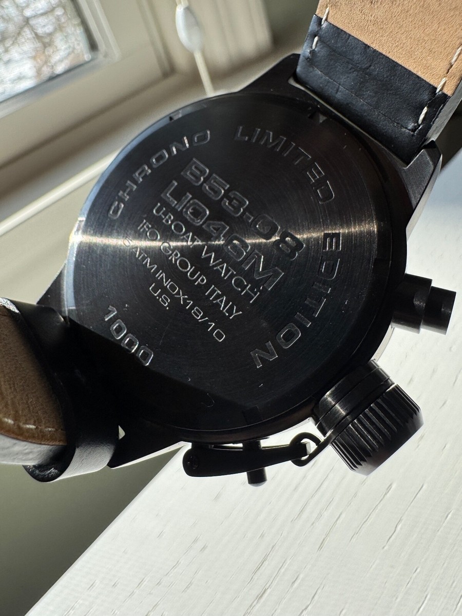 U-BOAT 腕時計 U-BOAT Classico 53 Limited Edition /1000 Black PVD Swiss ETA 2824