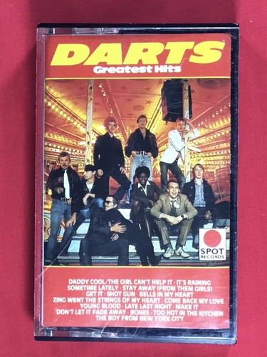 Darts Greatest Hits 1970’s Spot Records Audio Cassette
