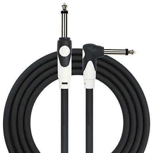 KIRLIN Cable LGI-202-10/BK 10-Feet Straight to Right  Assorted Sizes , Styles 