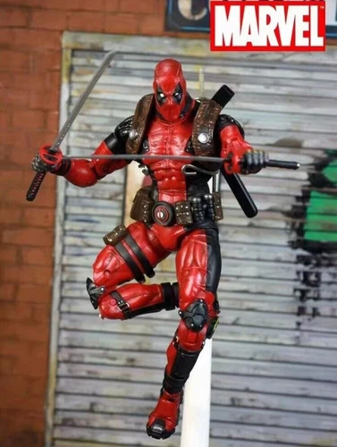NECA Marvel X-Men Deadpool Ultimate Collector's 8" Action Figure Model Toy Box - Picture 12 of 16