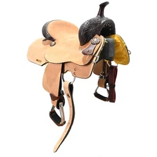 New! 13" Silver Royal by Tough 1 Brooks Barrel Racing Saddle Code: SR1763-80-13