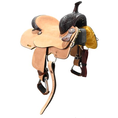 New! 13'' Silver Royal by Tough 1 Brooks Barrel Racing Saddle Code: SR1763-80-13