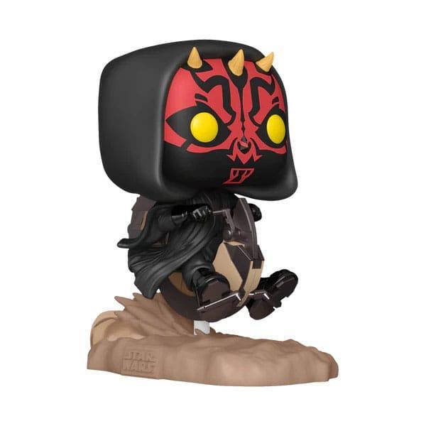 Star Wars Pop Rides Deluxe Vinyl Figur Darth Maul On Bloodfin 9 Cm