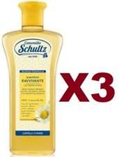 3 PZ SCHULTZ SHAMPOO RAVVIVANTE CAMOMILLA 250ML CAPELLI CHIARI