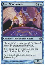 MTG Magic the Gathering Aven Windreader (62/359) Ninth Edition LP