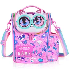 Kids Decker Cooler Insulated Lunch Bag Large Tote for Boys Girls Men Women wi...