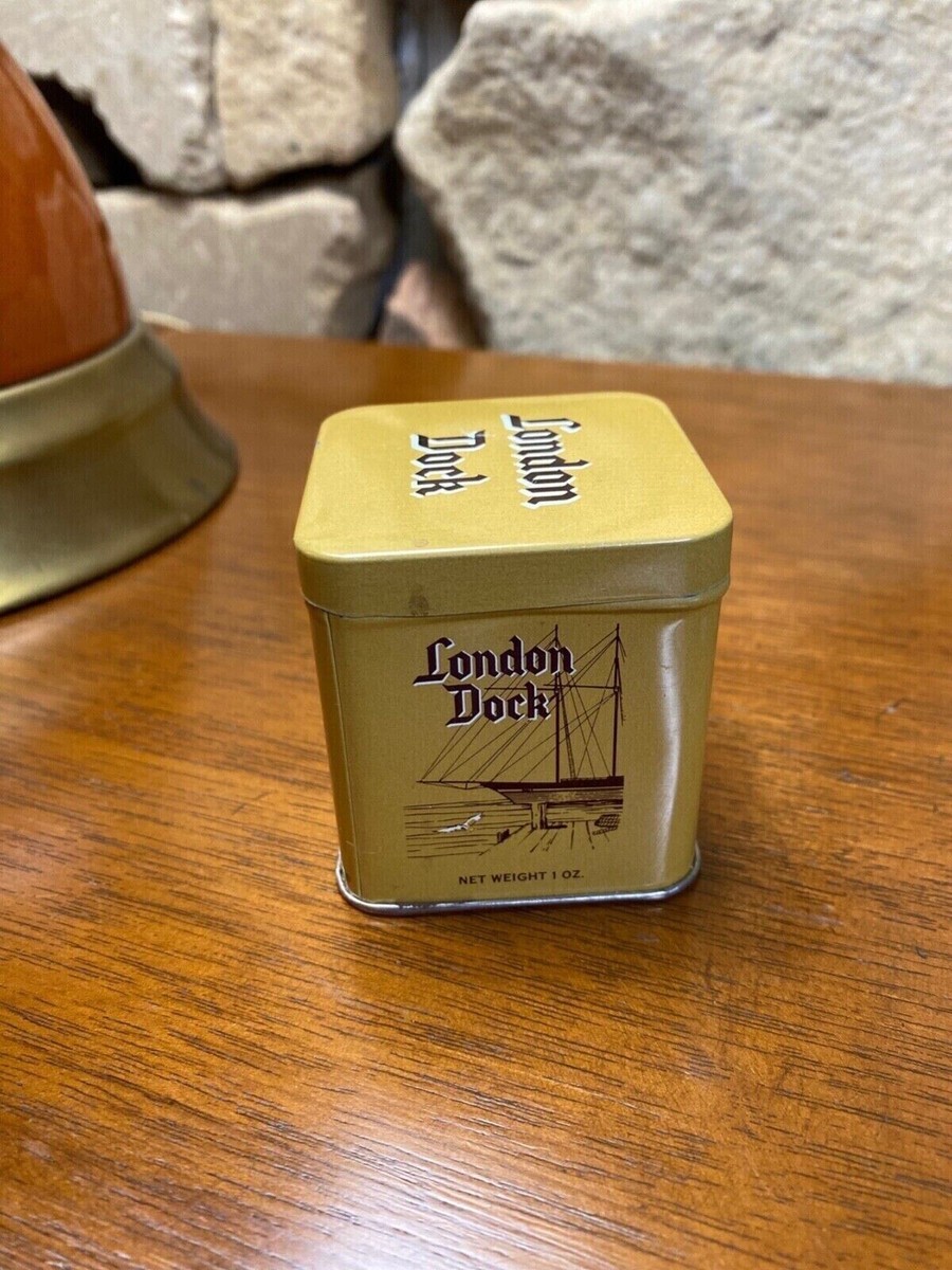 1 oz tobacco tin LONDON DOCK Kentucky Club 1 oz Tobacco Tin, EMPTY, Great Graphics