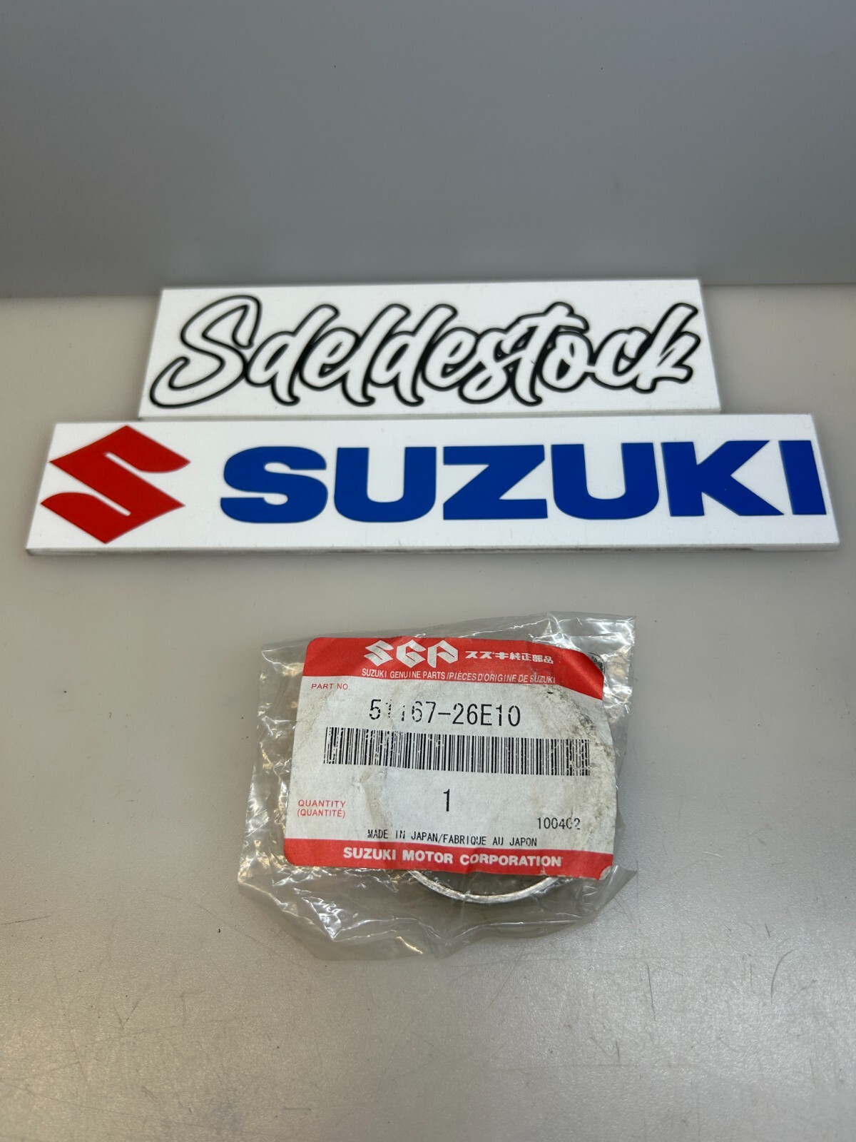 Bague fourche Suzuki antifriction en téflon pour tube de suspension moto