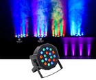 Rockville RockPAR50 LED RGB Compact Par Can DJ/Club DMX Wash Light+Dual Bracket