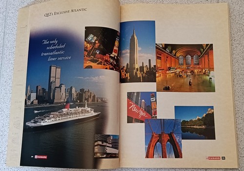 Grand Ocean Liner. Cunard.Queen Elizabeth 2 Caronia. 2000. Big deck plan. - Imagen 3 de 3