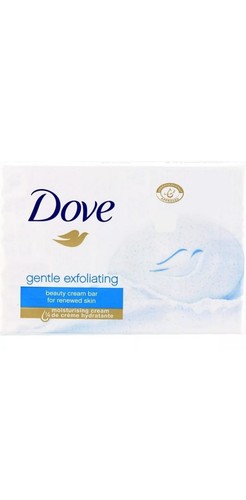 4x DOVE Gentle Exfoliating Beauty Cream Bar Twin Pack 90g (8 Soaps Total) - Picture 2 of 2