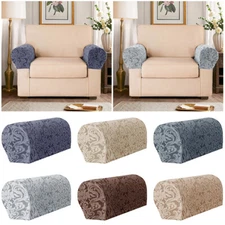 2x Sofa Armchair Covers Stretch Chair Arm Protector Cover Couch Recliner Armrest