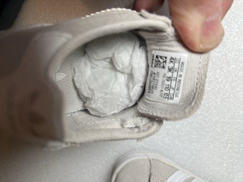 Adidas Original Toddlers Size 4K Campus EL I Grey White Strips - Picture 10 of 10