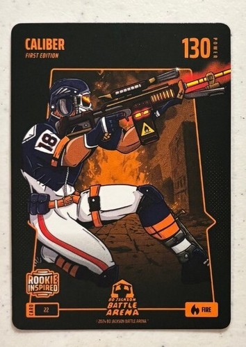 Bo Jackson Battle Arena Caliber Fire #22 Caleb Williams