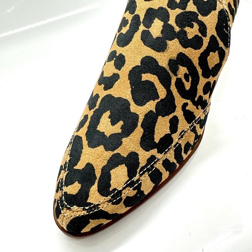 Lucky Brand Leder Wildleder Leopard Western Halbschuhe Damen 10 M - Bild 6 von 8