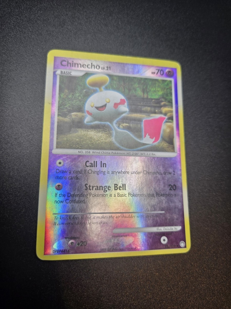 chimecho pokemon card 2005 EX: Emerald #012/106 Reverse Holo Price Guide [1] Clear Tone Search your deck for up to 2 Special Energy cards Pokemon Card - Hidden Legends