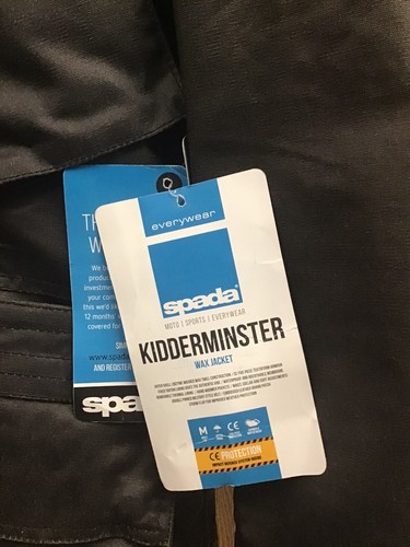 Spada Kidderminster Wax Motorcycle Jacket - SIZE SMALL - Picture 3 of 4