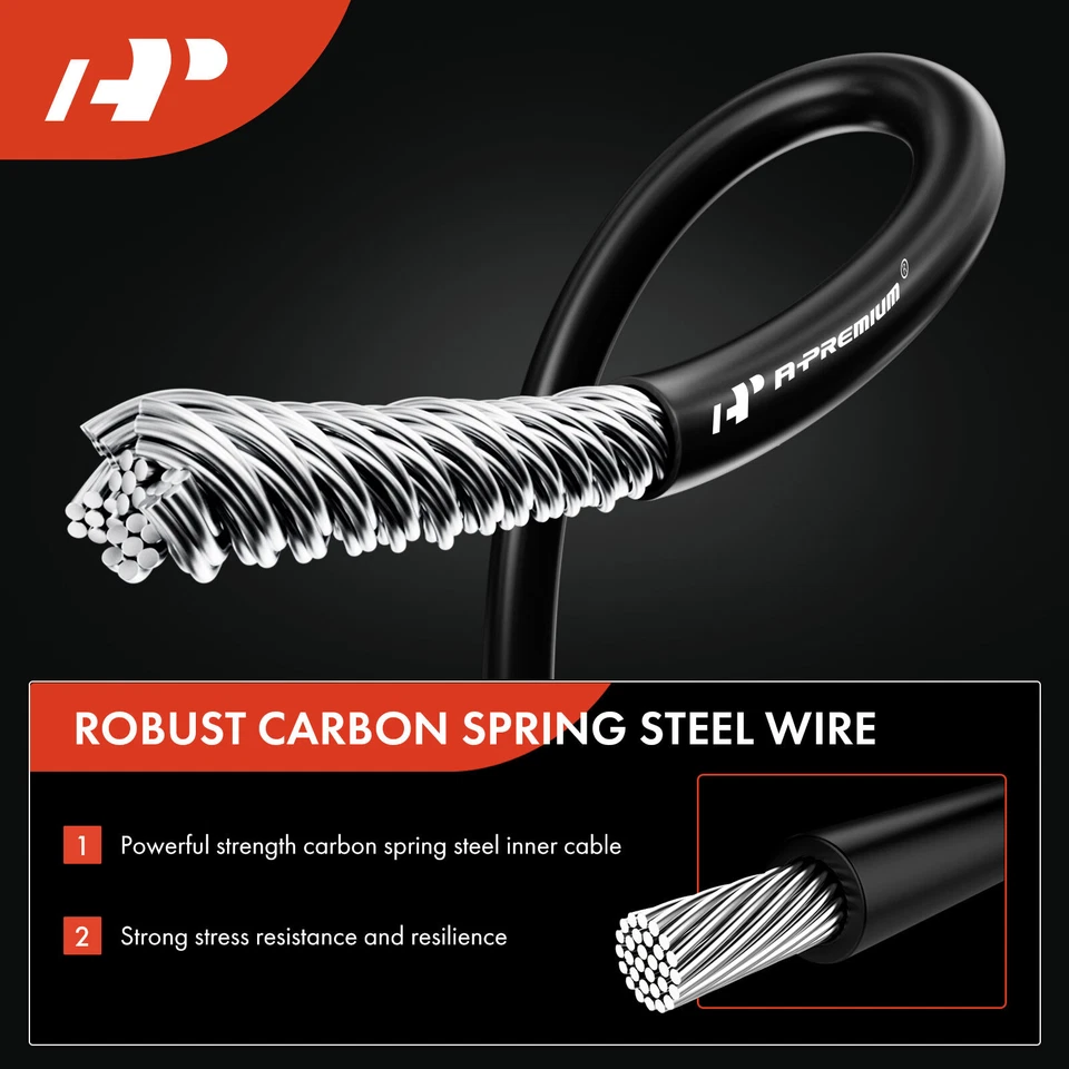 New Rear LH Parking Brake Cable for Chevy Silverado 2500 HD GMC Sierra 2500 HD — 第 2/4 张图片