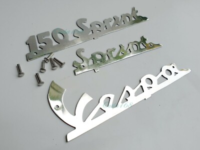 Piaggio Vespa Sprint 150 VLB VLA Logo Metal Emblem Badge