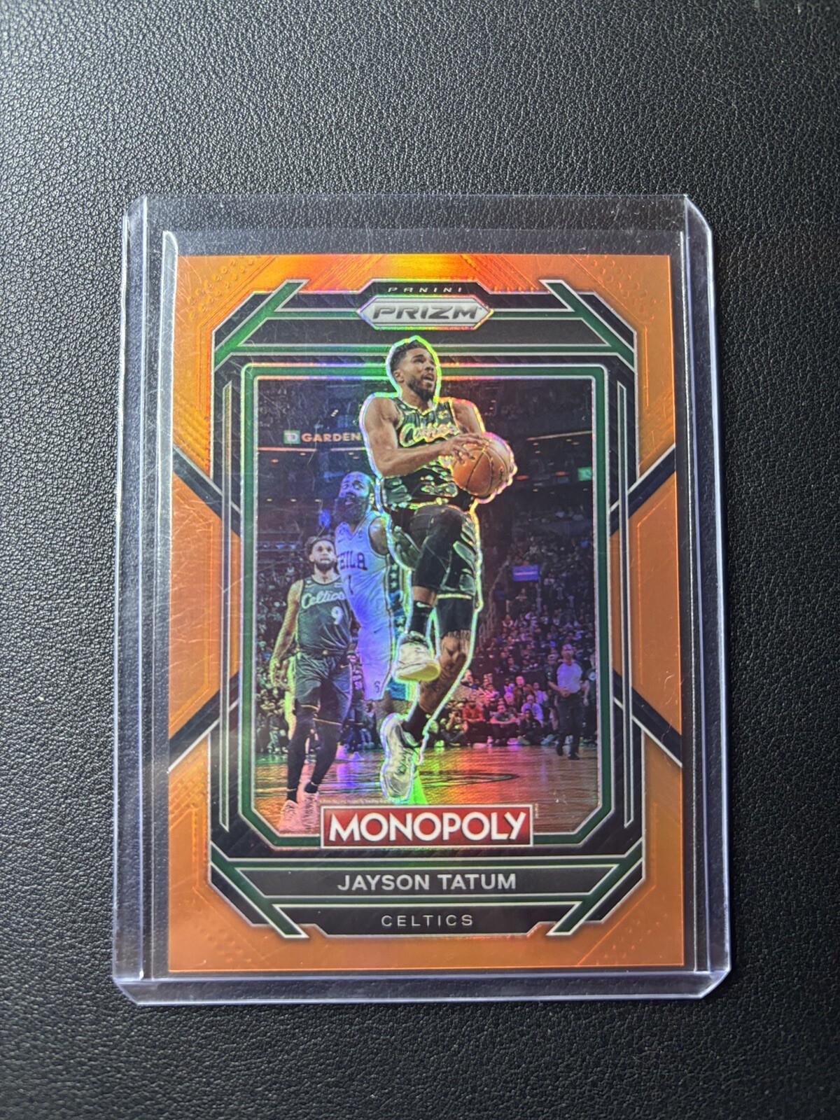 2022-23 Panini Prizm Monopoly Jayson Tatum Orange /124 #4