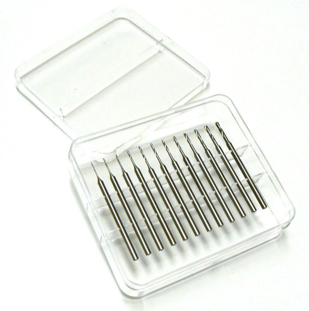 Javelin 12-Piece Jewelers Twist Drill Set – Vanadium Steel, 0.5mm To 2.3mm, Fig 77