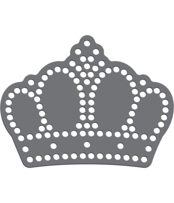 Rhinestone Genie Magnetic Template - Black, For 3mm Rhinestones, DIY Embellishment