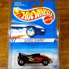 Hot Wheels Vintage Speed Shark Black BW Blackwall 113 International Card 1995