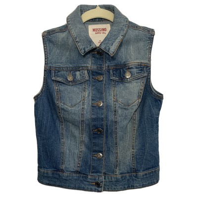 mossimo denim vest