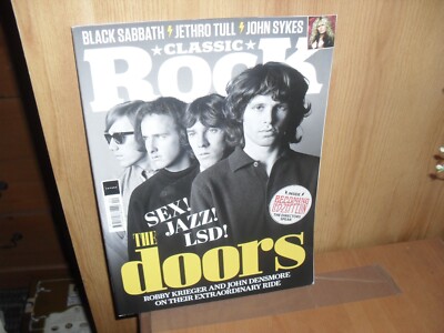 Classic Rock magazine April 2025 The Doors Robby Krieger & John Densmore