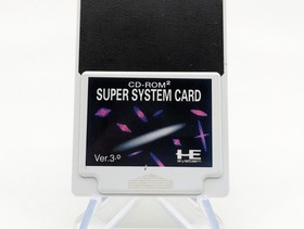 PC Engine Super System Card Ver.3.0 HuCARD CD-ROM&sup2; NEC Japan Tested Working