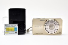 Sony Cyber shot DSC-W570 16.1MP 5x Compact Digital Camera Gold F/S From Japan