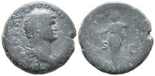 Roman Bronze As - Rome 76-7 AD - Domitian - Aequitas