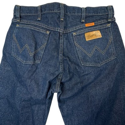 Wrangler FR13MWZ FR Flame Resistant Original Fit Straight Leg Jeans Size 32x34