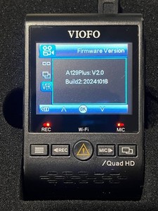 VIOFO A129 Plus Dash Cam 2K 1440P 60FPS with GPS + HK3 Kit - Used