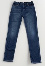 Girls J.Crew Crewcuts Stretch Denim Skinny Jeans Sz 16 Elastic Waistband