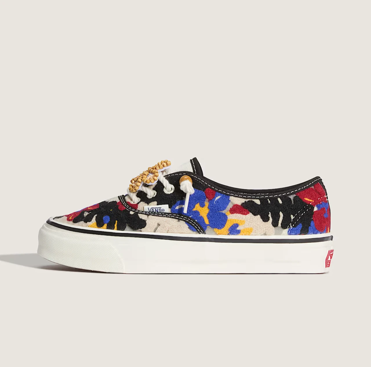 Vans Premium Authentic Unisex Shoes in Black and Multicolor All Sizes