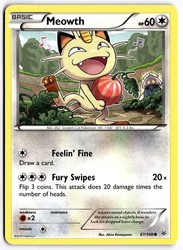 Meowth 67/108 Roaring Skies Common