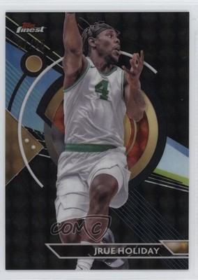 2023-24 Topps Finest Common Black Geometric Refractor 7/25 Jrue Holiday #27 12l9