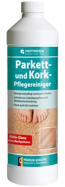 Hotrega Parkett- Und Kork-Pflegereiniger 1 Liter Flasche (Konzentrat)-image