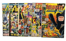 Marvel Comics The Avengers 1st Series Lot #90 91 92 96 105 113 1971 1972