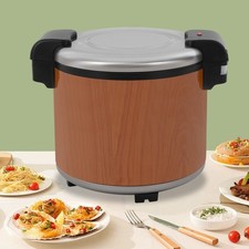23L/6.08 Gallon Rice Warmer Electric Commercial Tabletop Rice Food Warmer 105W