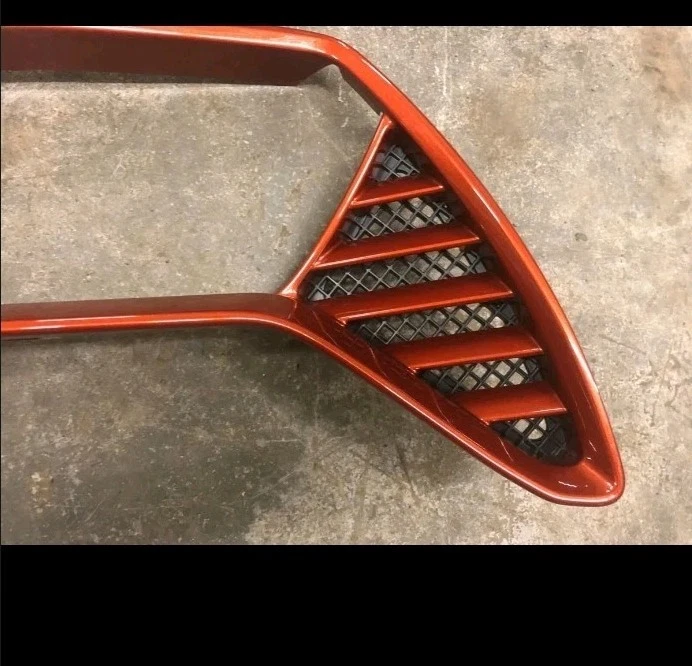 2014-2016 Chevrolet Corvette Rear Taillight Bezel Orange #23459681 New - Image 2 of 4