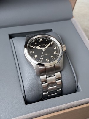 Hamilton Khaki Field Murph Black Dial Automatic 38mm Men's Watch H70405130