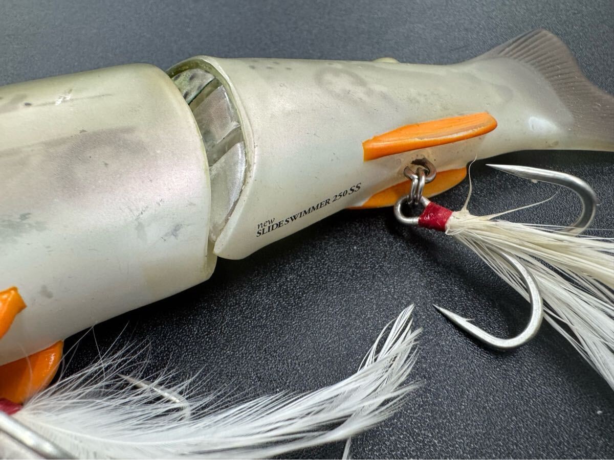 deps Slide Swimmer 250 Rainbow Trout Paint Tune Custom Big Bait Swimbait Japan - Image 7